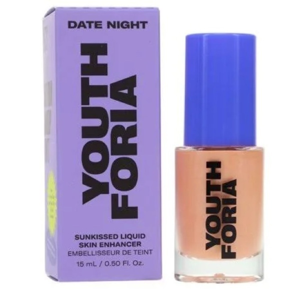 ✨ Youthforia Date Night Sunkissed Liquid Skin Enhancer – Illuminating (15 mL)